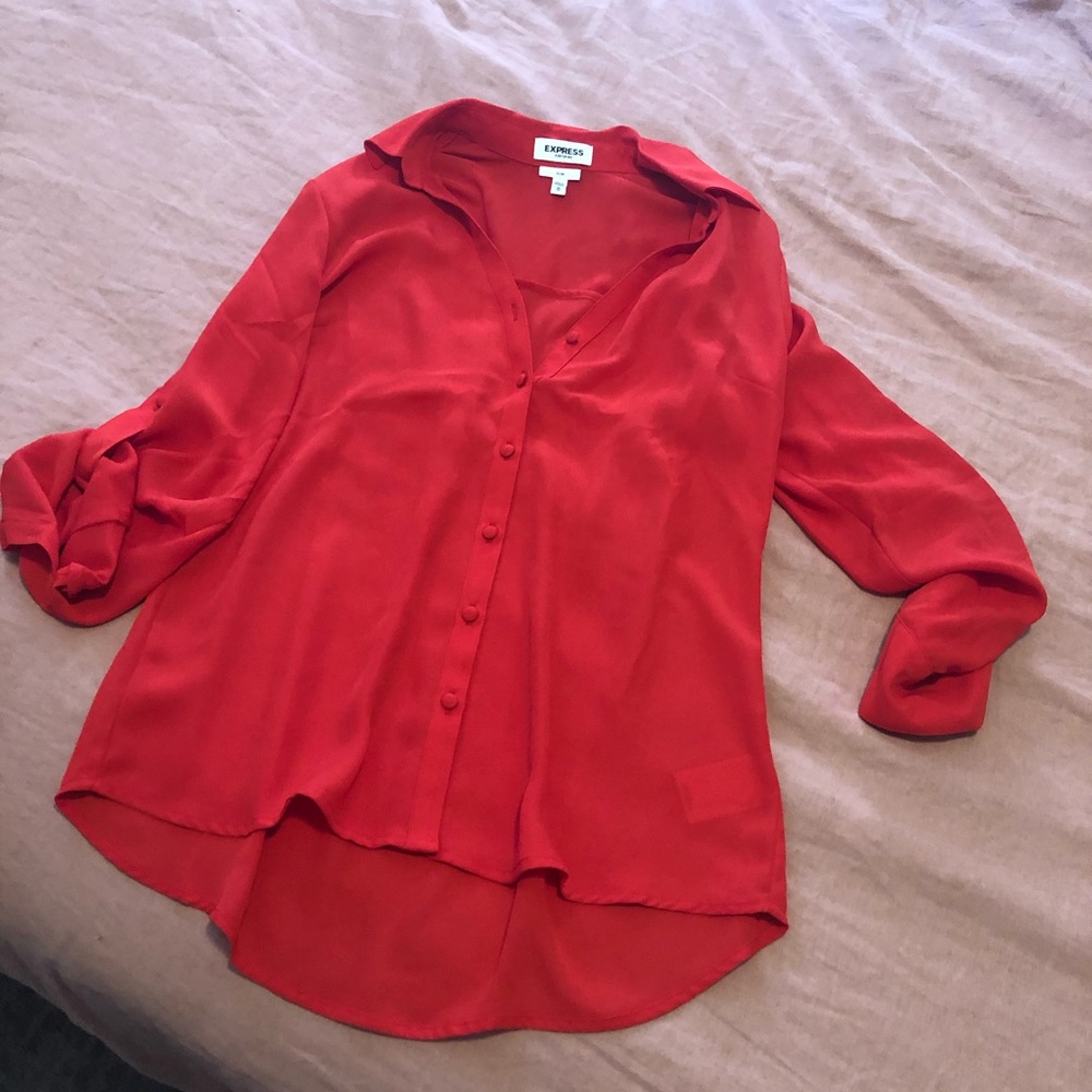 Express Slim Portofino Blouse